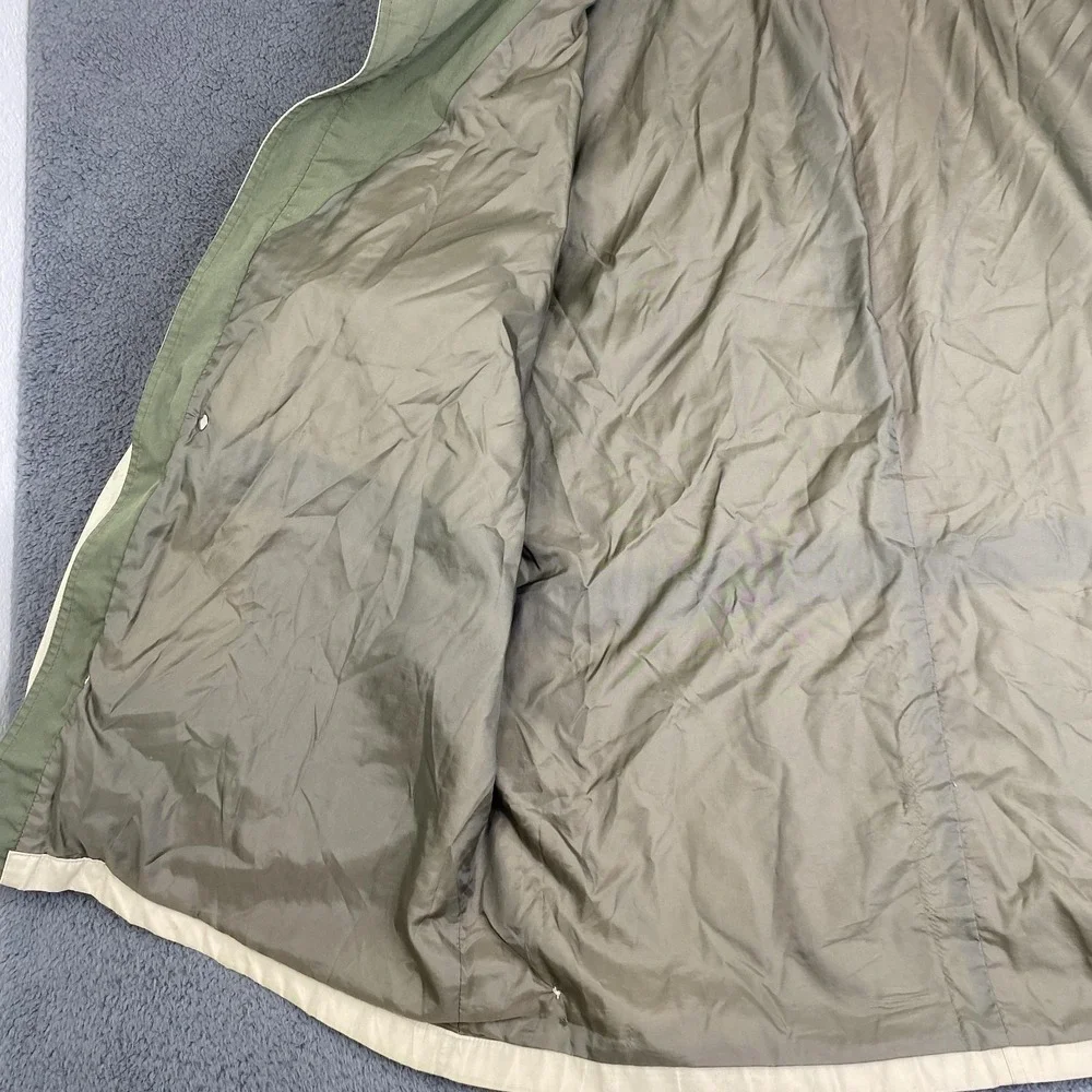 Vintage Early Winters Jacket Mens XL Khaki Gore-Tex Parka Field Coat Hiking 80s